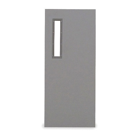 Ceco Narrow Light Steel Door with Glass, 84 in H, 36 in W, 1 3/4 in Thick, 16-gauge, Type: 3 CHMD x NL30 70 x MORT-ST-16ga-WG
