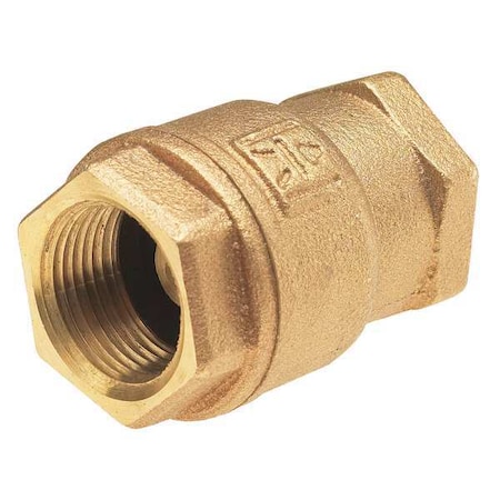 Milwaukee Valve 3/8" Threaded Low Lead Bronze Spring Check Valve UP548T 3/8