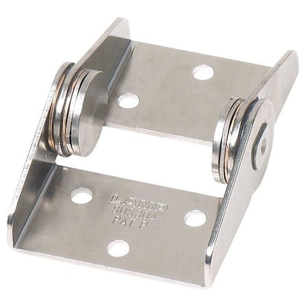 Lamp Torque Hinge, 430 Stainless Steel, 63/64 in Leaf W x 2 1/8 in Leaf H HG-ITM70