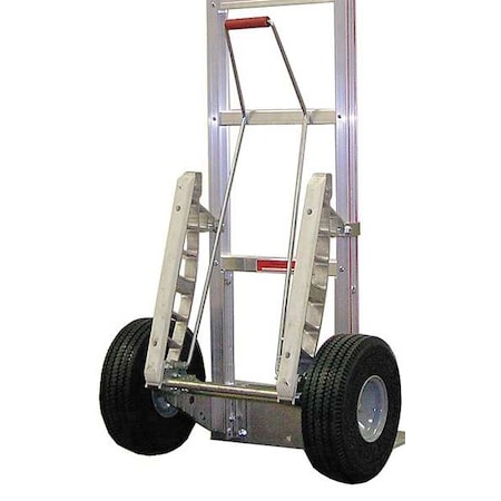 B & P Manufacturing Hand Truck Pull/Kick Bar Kit, 3in H, Al 2002-E48