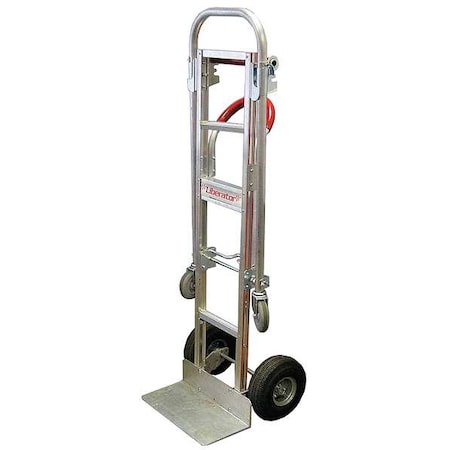 B & P Manufacturing Convertible Hand Truck, 600 lb, 61-1/2x20" A13-B81-C6-D5
