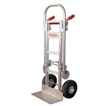 B & P Manufacturing Convertible Hand Truck, 600 lb., 52x20" B70-C6-D5