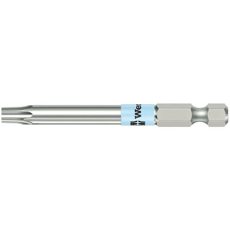 Wera Power Bit, SAE, 1/4", Hex, T20, 3-1/2", SS 05071091001