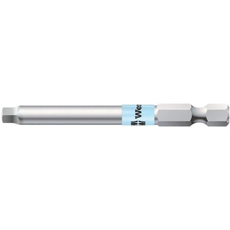 Wera Power Bit, SAE, 1/4", Hex, No 2, 3-1/2", SS 05071098001