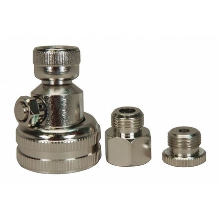 Myers Wtr Adptr Set, 1.1875 In, 1-3/4In, Sil, Pk 1 26653