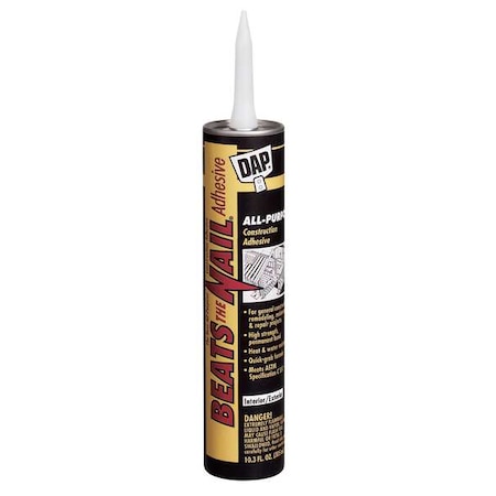 Dap Gasket Remover, Beats The Nail Series, Gray, 16 oz, Aerosol Can 25084
