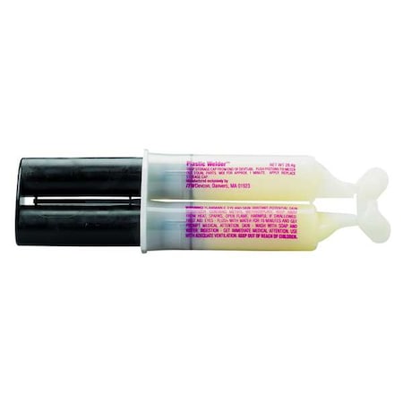 Devcon Acrylic Adhesive, 14300 Series, Amber, Bottle, 1:01 Mix Ratio, 24 hr Functional Cure 14300