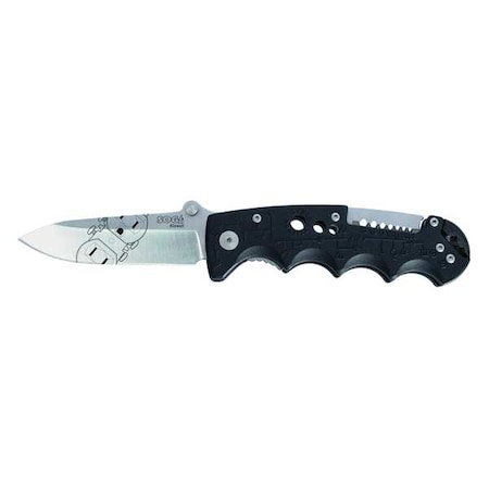 Sog Kilowatt(TM) Folding Knife w/Stripper EL01-CP