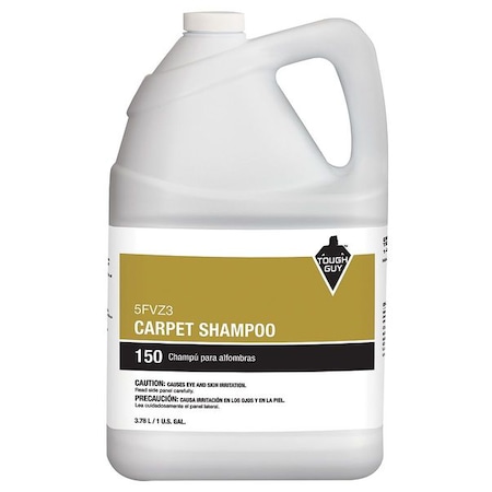 Tough Guy Carpet Shampoo, 1 gal., Fruity Floral 5FVZ3