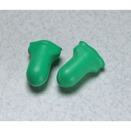 HONEYWELL HOWARD LEIGHT MAXIMUM LITE Disposable Foam Ear Plugs, Contoured-T Shape, 30 dB, Green, 100 PK LPF-30-P