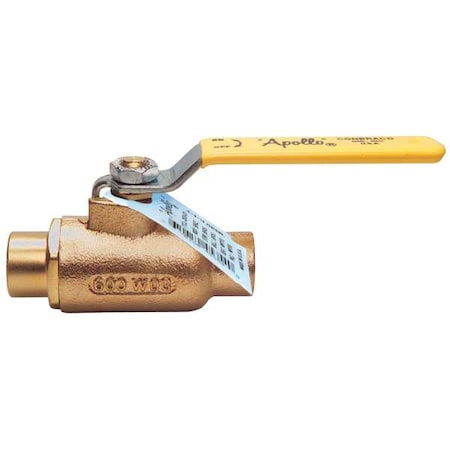 Apollo Valves 3/8" Sweat Bronze Ball Valve Inline 70LF-202-01