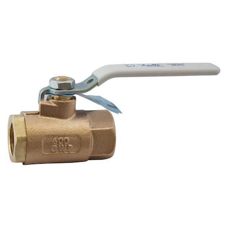 APOLLO VALVES 3/4" FNPT Bronze Ball Valve Inline 70LF-104-01