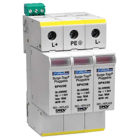 Mersen Surge Protection Device, PV Phase, 600VDC STP600PVM