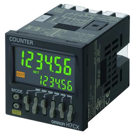 Omron Counter, Electronic H7CX-A-N AC100-240