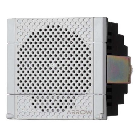 Schneider Electric Electronic Alarm, Alarm, Continuous, 12 to 24V AC/DC, 0 to 105dB, ABS Plastic, White, Surface Mount XVS72BMWN