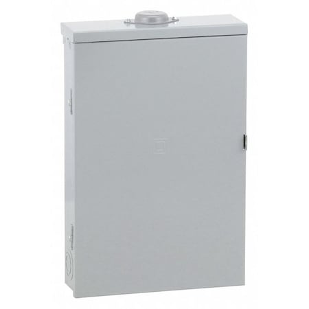 Square D Load Center, QO, 24 Spaces, 125 A, 120/240V AC, Convertible, Main Lug, 1 Phase QO124L125GRB