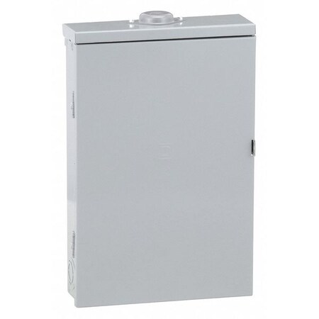 Square D Load Center, QO, 20 Spaces, 100, 120/240VAC, Main Circuit Breaker, Convertible, 1 Phase QO120M100RB