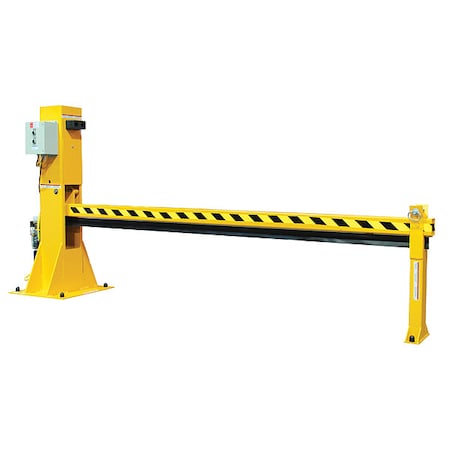 Zoro Select Dock Barricade, Elec Hydraulic, 130 In DJG-100