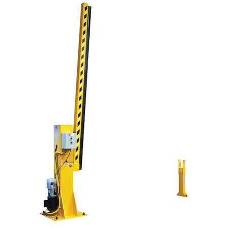 Zoro Select Dock Barricade, Elec Hydraulic, 130 In DJG-100