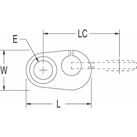 Ronstan Rope Connector, 316 Stainless Steel RF536