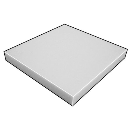 Zoro Select Foam Sheet, Open Cell, 24 in W, 24 in L, 1 1/2 in Thick, Pink 5GCW4