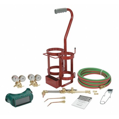 Turbotorch Cutting And Welding Kit, CST-CM Series, Oxygen and Acetylene 0386-1324