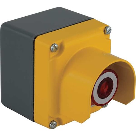 Schneider Electric Push Buttn Cntrol Station, 1NC, Mshrm Head 9001KYG1Y1