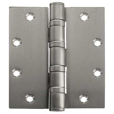 Best Door and Butt Hinge, Steel, Full Mortise Mounting, 2 in Leaf W x 4 1/2 in Leaf H, Satin Chrome FBB168NRP 4 5X4 5 HW DOOR HINGE 26D  STL