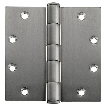 Best Door and Butt Hinge, Stainless Steel, Full Mortise Mounting, 1 3/4 in Leaf W x 4 in Leaf H, Satin CB191 4X4 FM STDWT DOOR HINGE32D STS