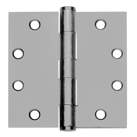 Best Door and Butt Hinge, Steel, Full Mortise Mounting, 1 3/4 in Leaf W x 4 in Leaf H, Prime Coat CB179NRP 4 5X4 FM SW  DOOR HINGE P  STL