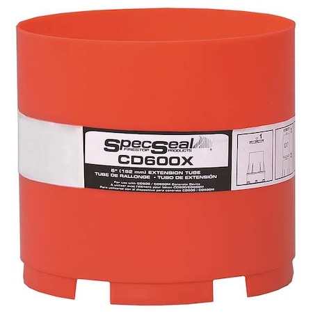 Sti Height Adapter, For CD600, 6 In.H, 6 In.D CD600X