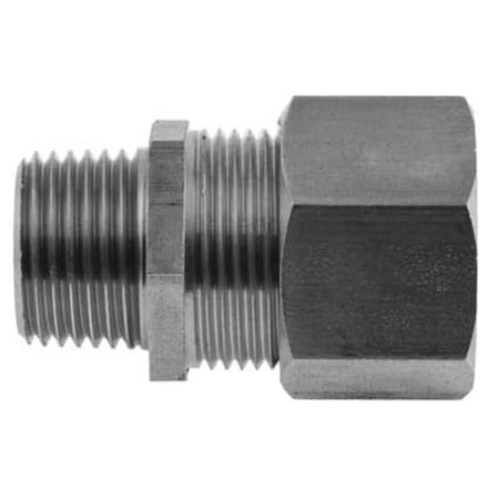 Hubbell Wiring Device-Kellems Liquid Tight Connector, 1/2 in., Blue SHC1023SS