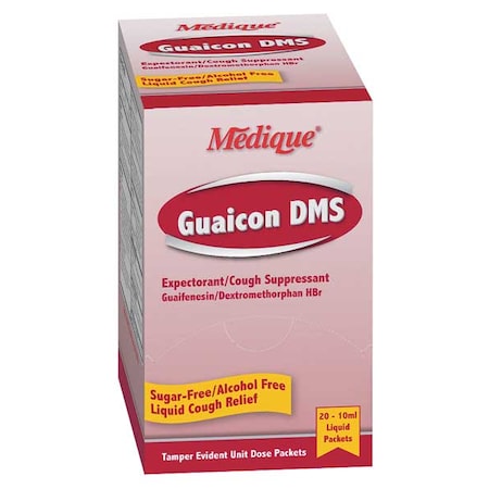 Medique Guaicon DMS, Liquid, 10mL, PK20 21771