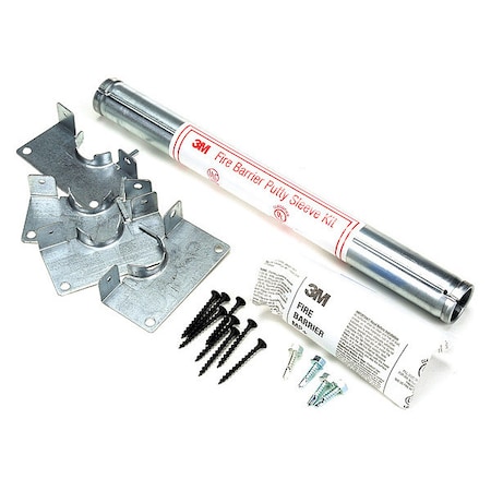 3M Sleeve Kit, 12 In.L, 1 In.D, Steel DT100