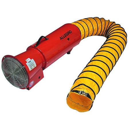 Allegro Industries Conf. Sp Fan, Axial, 25 ft. Duct 9514-25