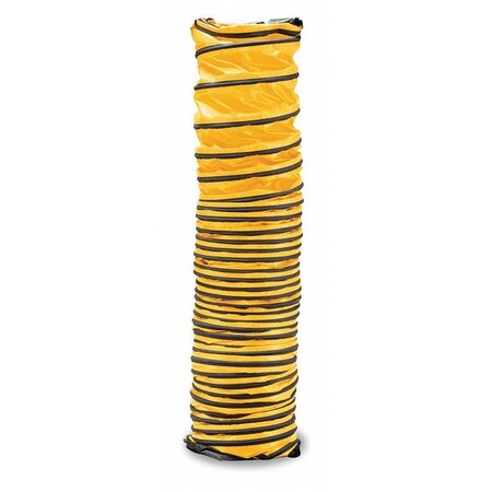 Allegro Industries Ventilation Duct, 15 ft., Black/Yellow 9650-15