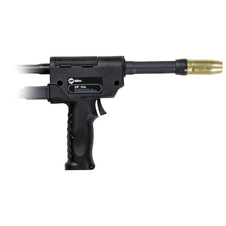 Miller Electric Pistol Grip Gun, XR-A, 15 ft Cable 198127