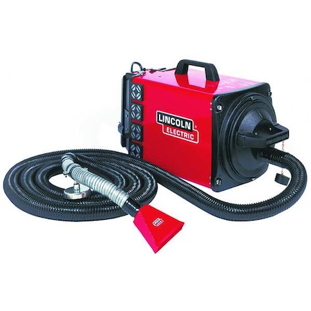Lincoln Electric Fume Extractor, 55/115 CFM, dBA 74,230V, 9A K652-2