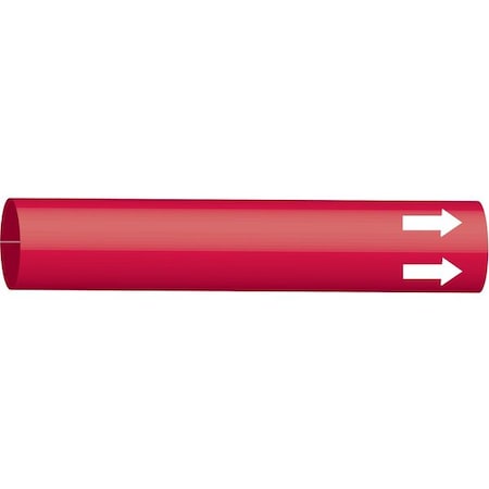 Brady Pipe Marker, (Blank), Red, 4012-G 4012-G