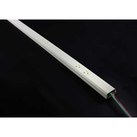 Legrand Prewired Raceway, 6 Outlets, Polyester NM24GBA612