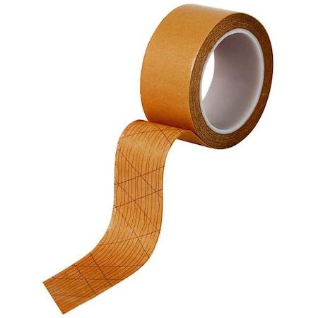 Roberts Carpet Mounting Tape, Red, 25 yd L, 1-7/8 in W 50-550-10
