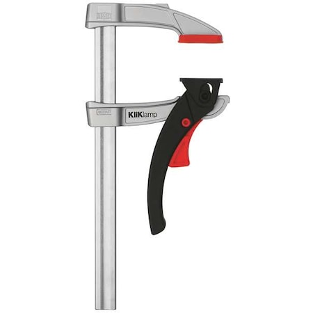 Bessey 12 in Bar Clamp, Glass Filled Nylon Handle and 3 in Throat Depth KLI3.012