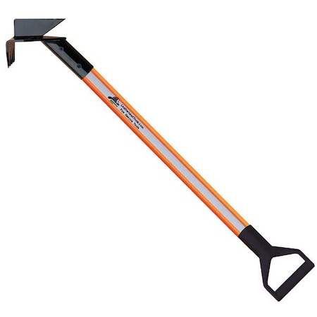 Leatherhead Tools Drywall Hook, 10 ft. Dog Bone Pole, HiViz