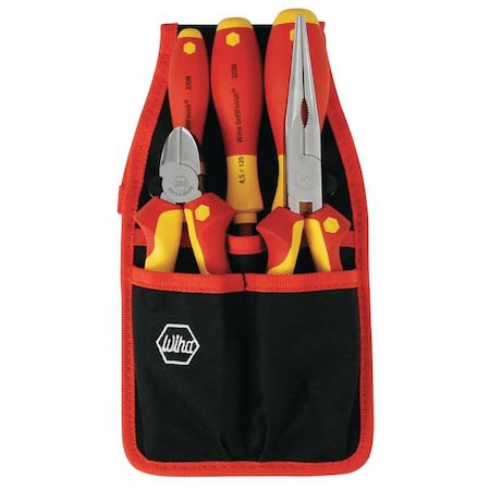 Wiha Insulated Tool Set, 5 pc. 32872