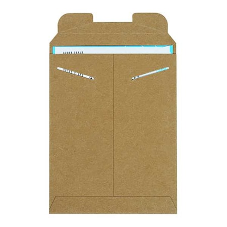 Zoro Select Mailer Envelope 9"L x 11-1/2"W, Kraft, Pk100 5HZY8
