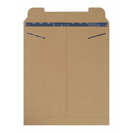 Zoro Select Mailer Envelope 12-3/4"L x 15"W, Kraft, Pk100 5HZZ1