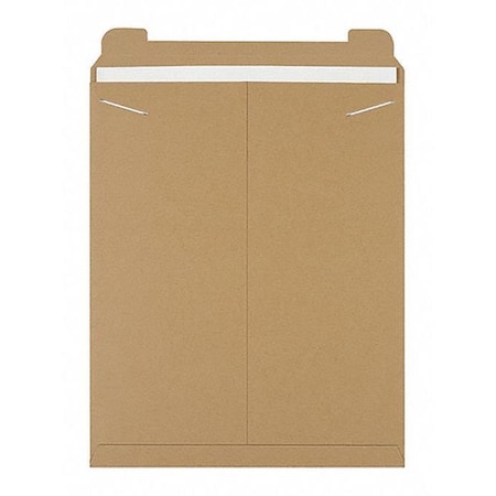 Zoro Select Mailer Envelope 17"L x 21"W, Kraft, Pk50, PK100 5HZZ4
