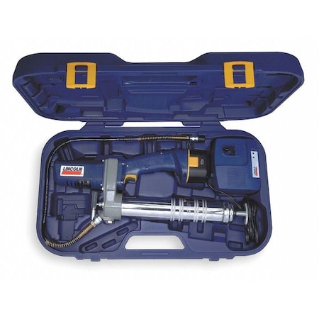 Lincoln Industrial Grease Gun, Power Luber, 12 VDC, 6000 PSI 1242