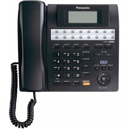 Panasonic 4-Line Expandable Corded Phone System KX-TS4200B