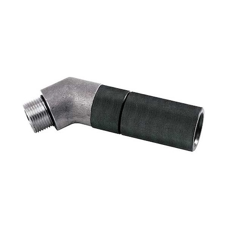 Airspade Angled Adapter, 6 In. L, Aluminum HT119